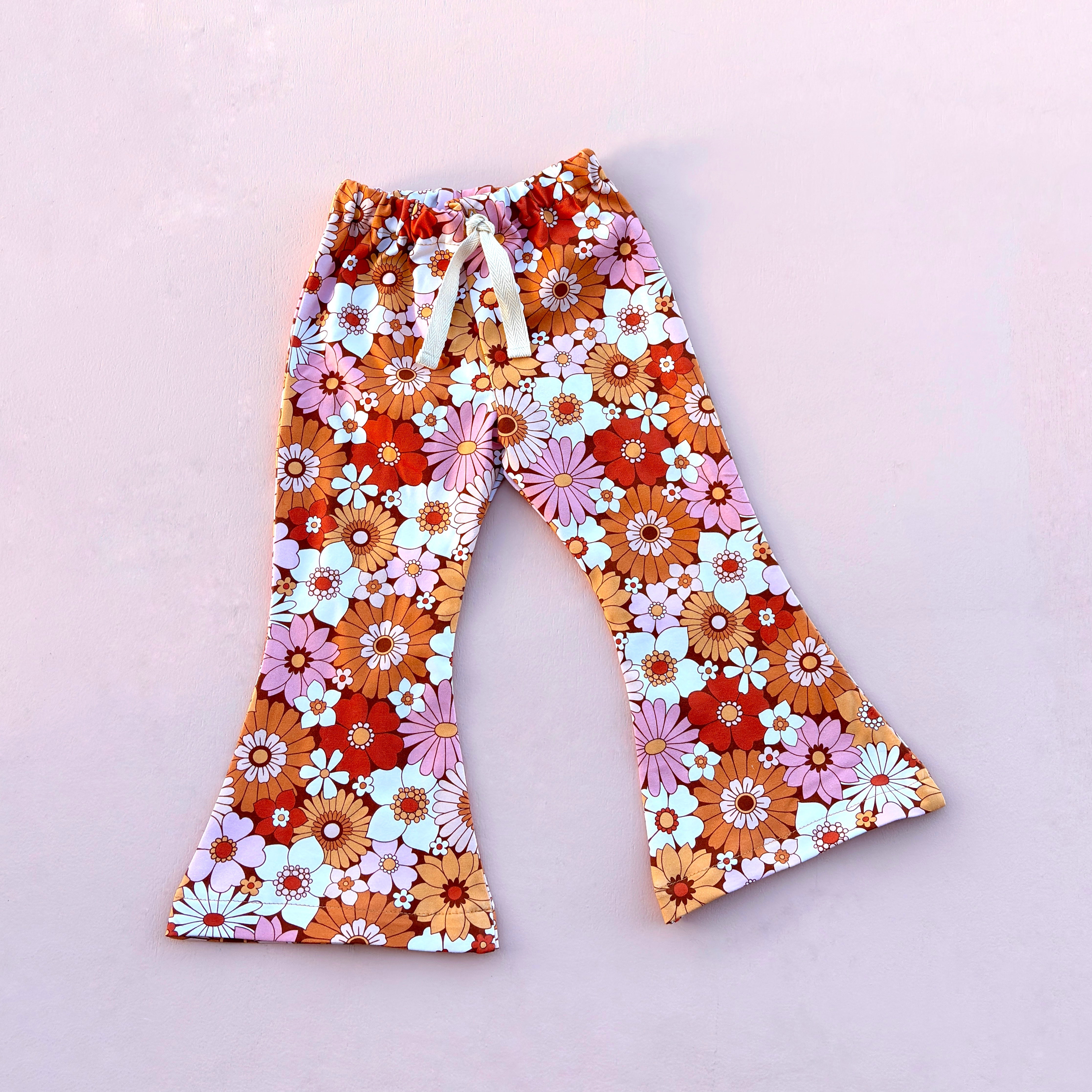 retro flower bells