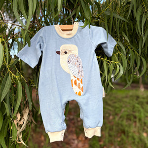 Blue KOOKABURRA winter onesie