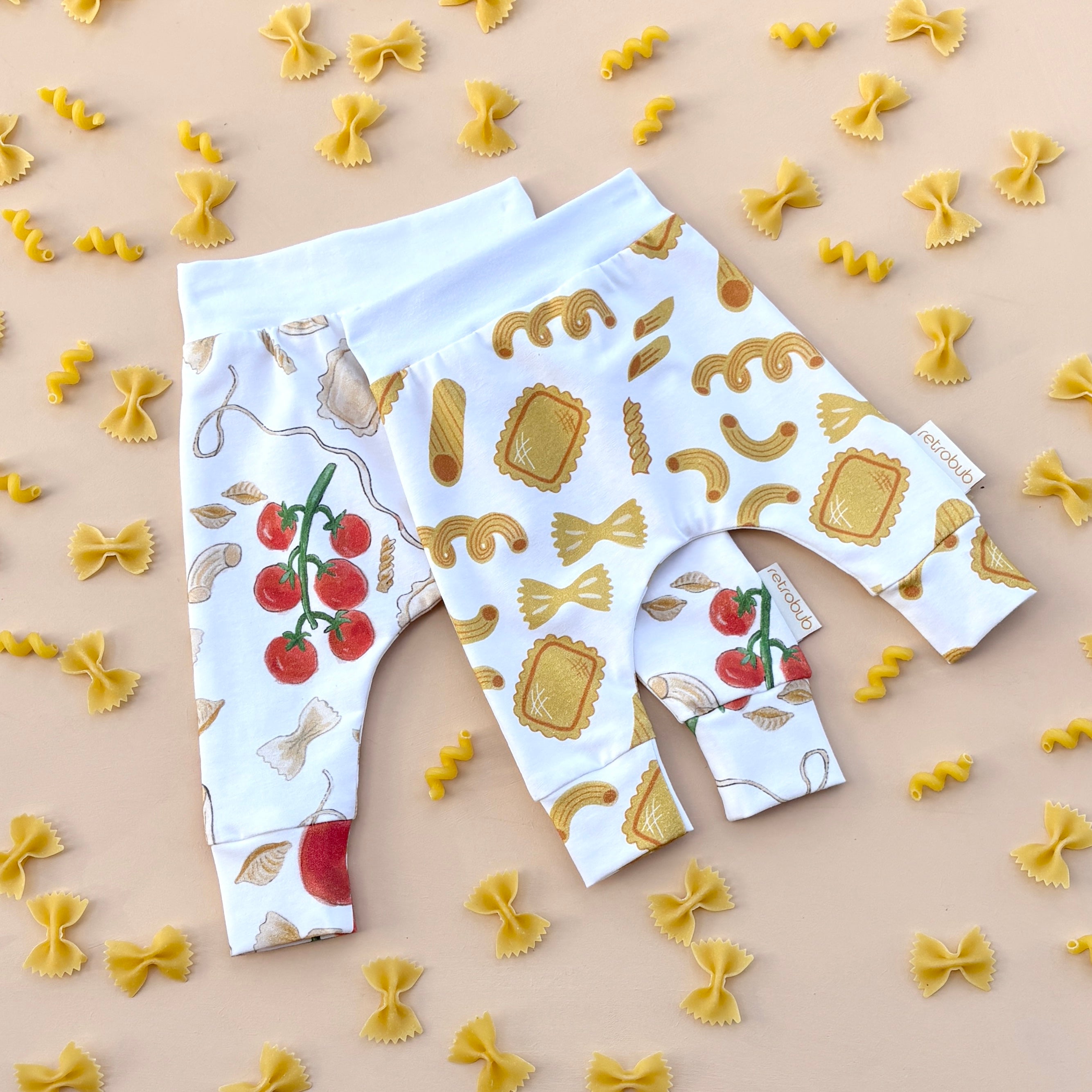PASTA WITH SAUCE baby leggings