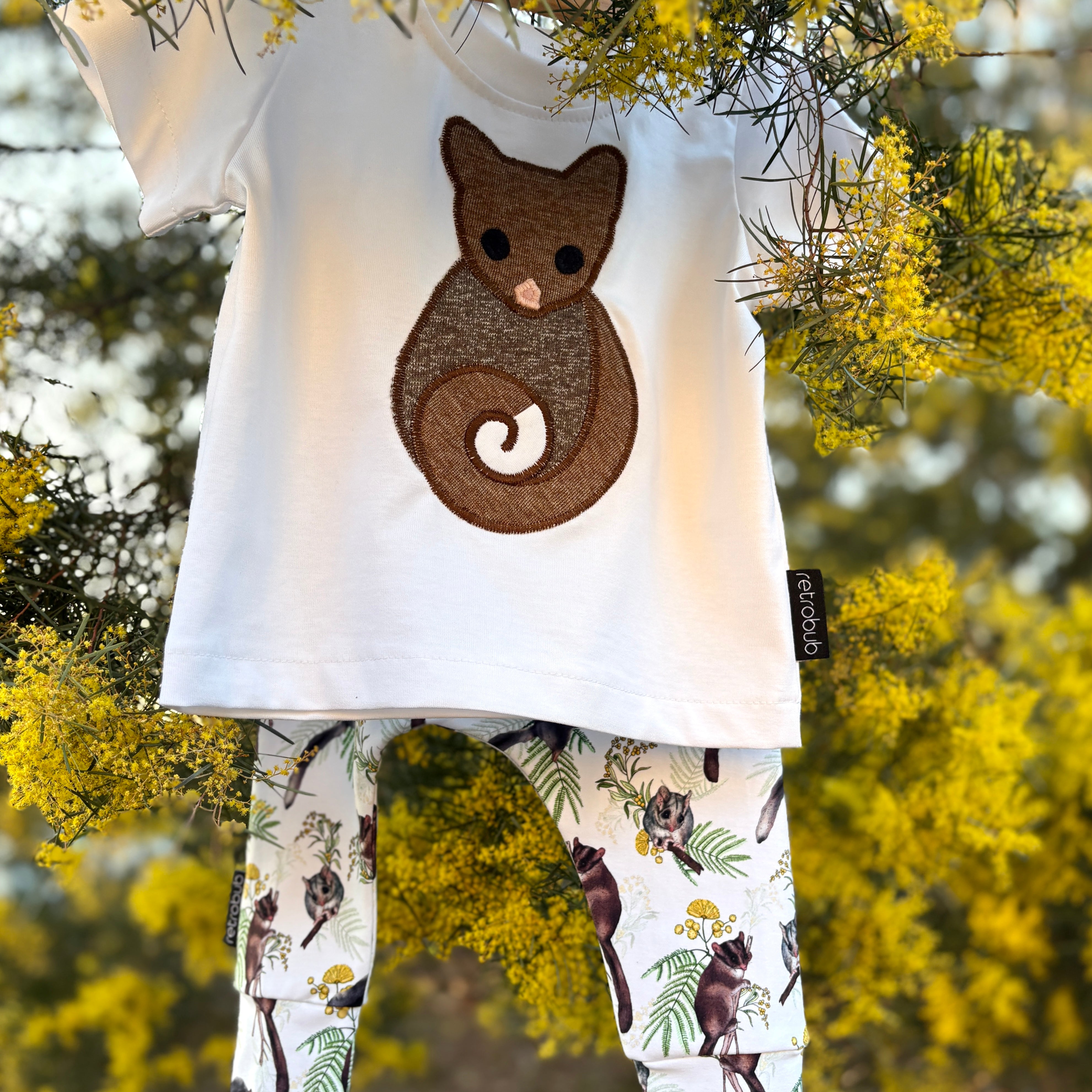 ringtail POSSUM baby leggings