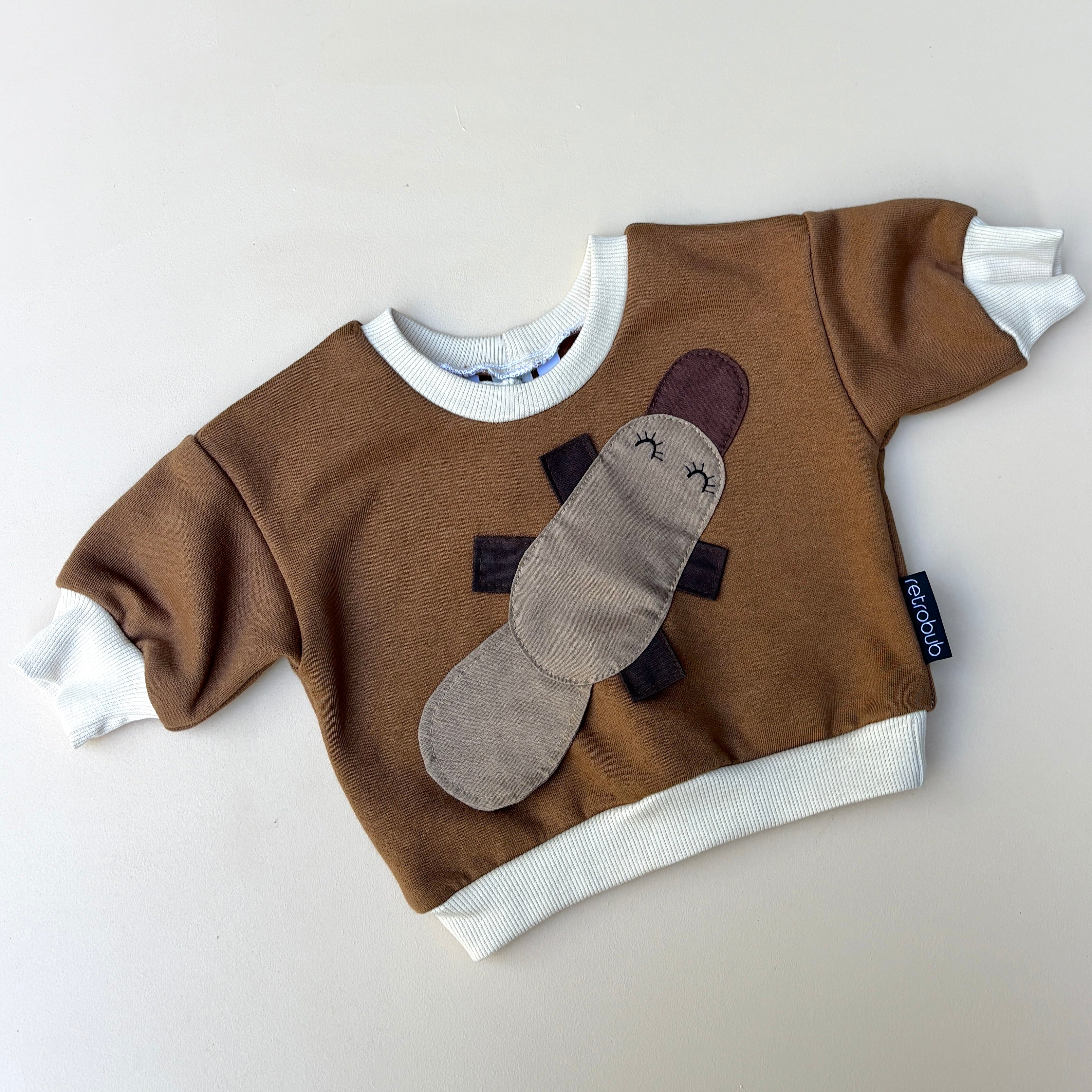PLATYPUS baby sweater