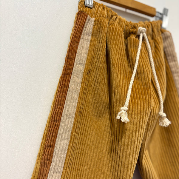 corduroy SIDE STRIPE PANTS