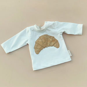 CROISSANT  baby long sleeve top