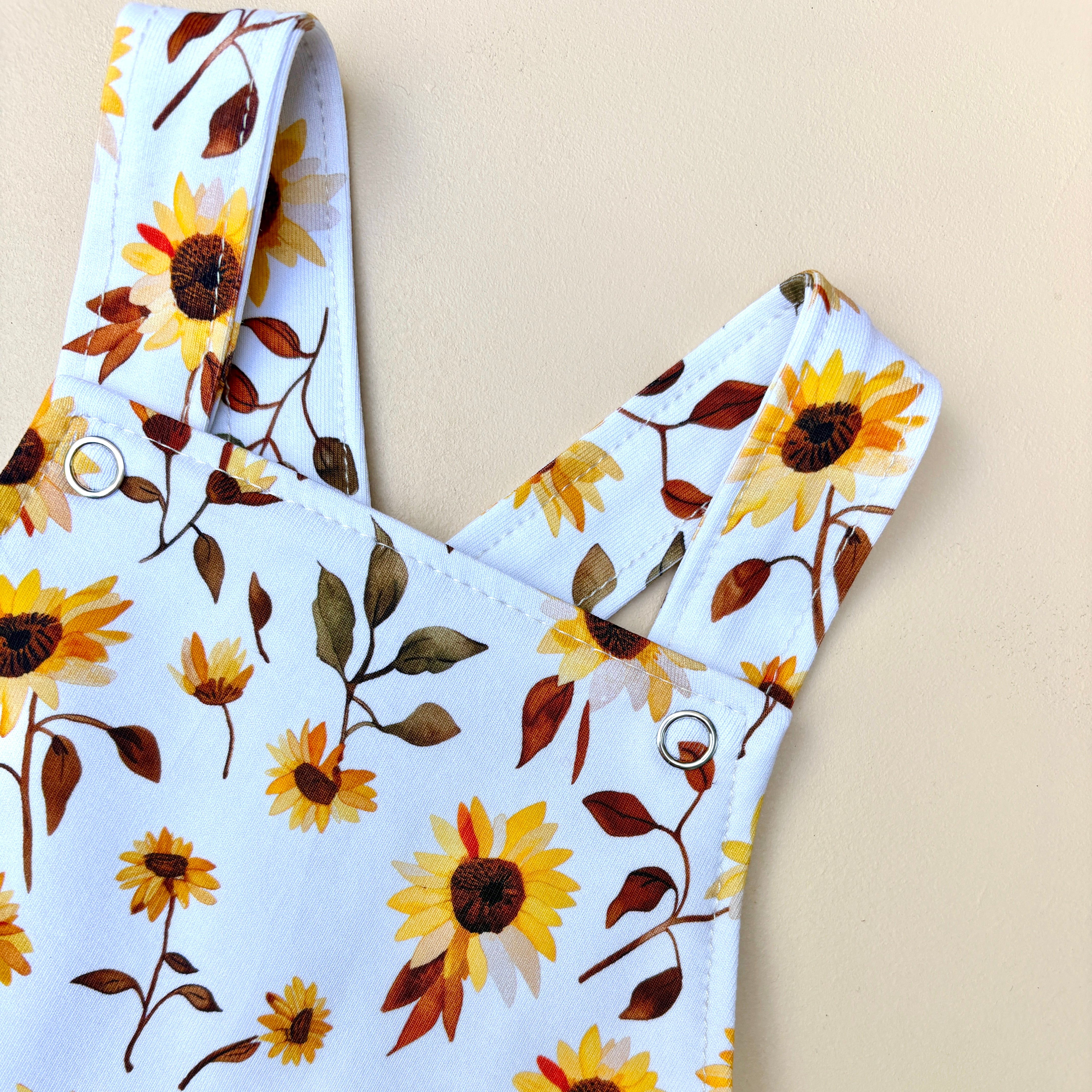 SUNFLOWER knit overalls