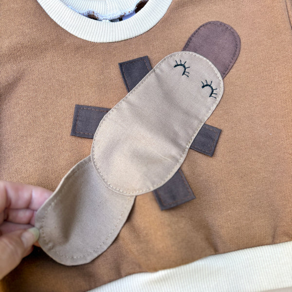 PLATYPUS baby sweater