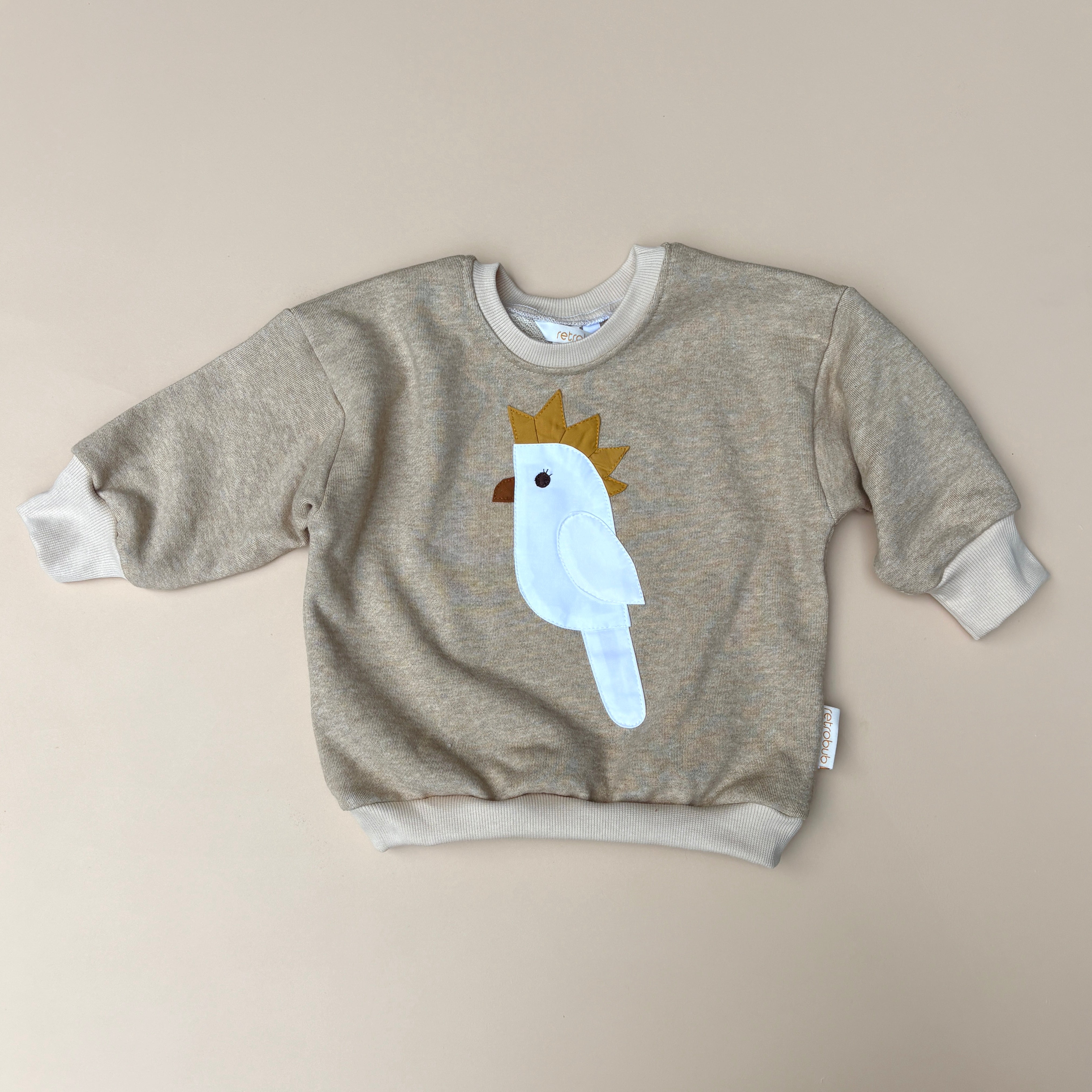 COCKATOO sweater - cream marle