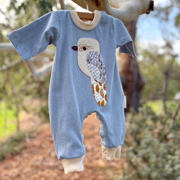 Blue KOOKABURRA winter onesie