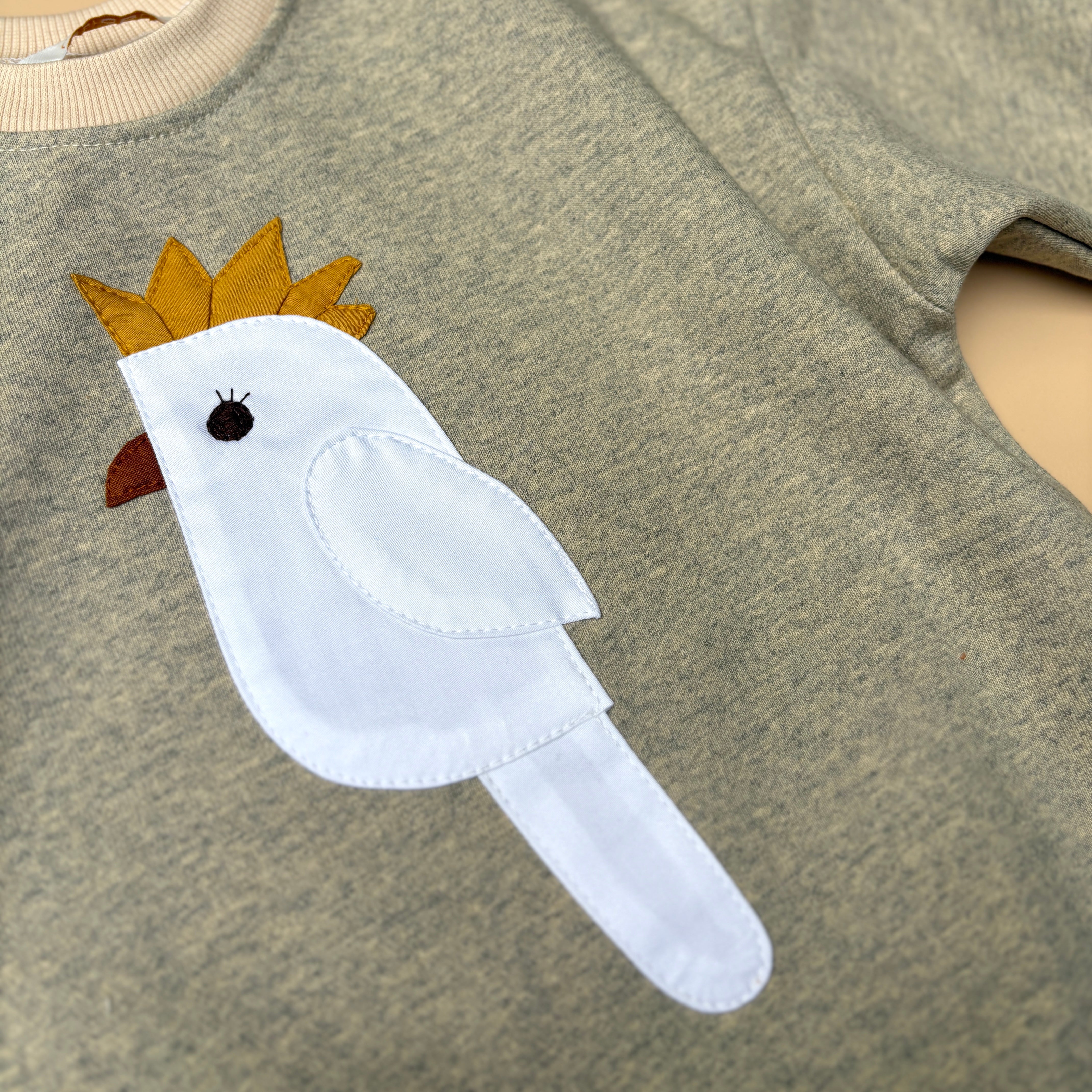 COCKATOO sweater -blue marle