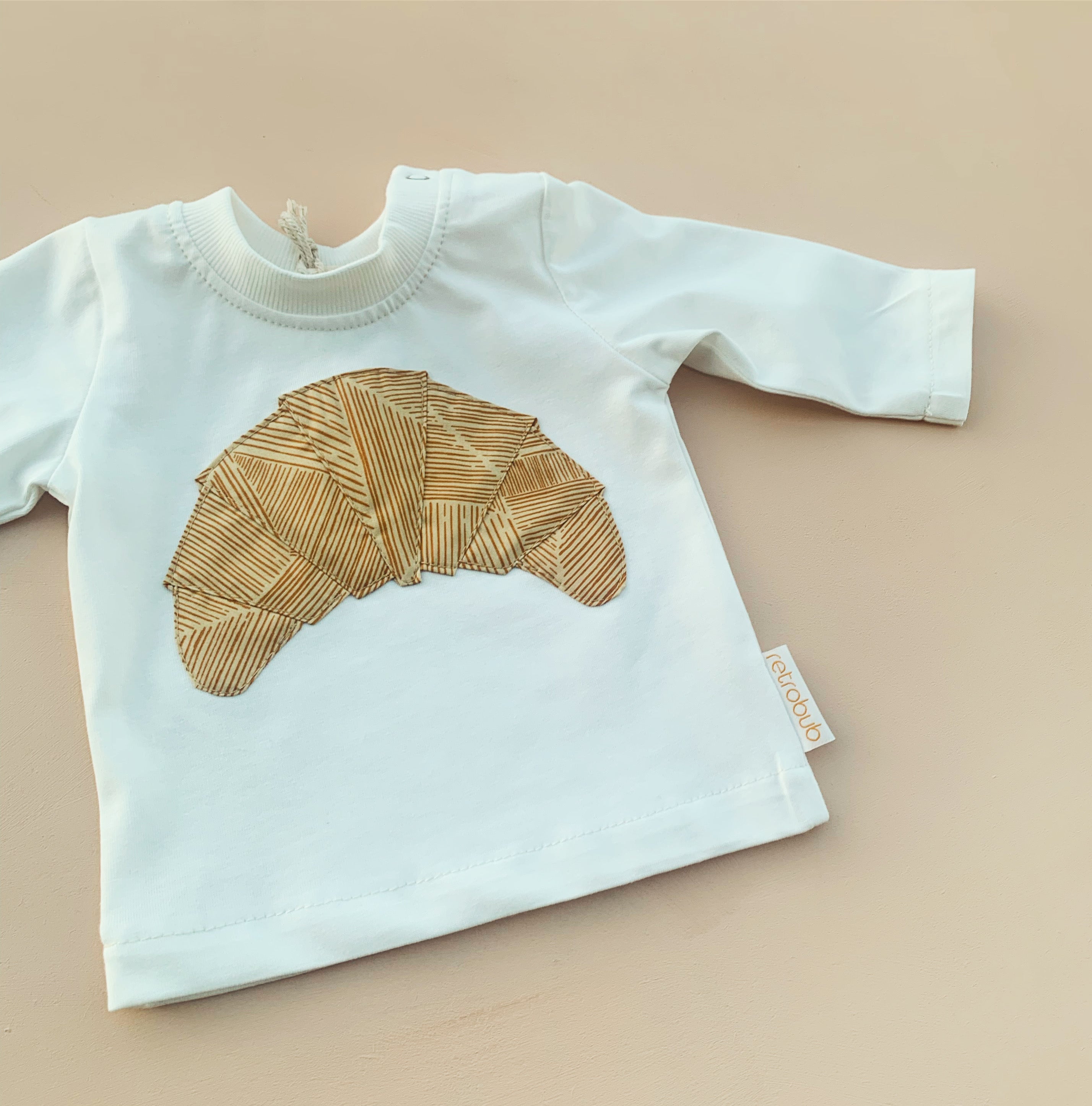 CROISSANT  baby long sleeve top