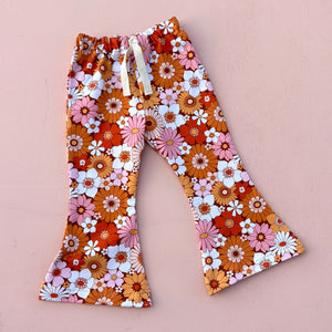 retro flower bells