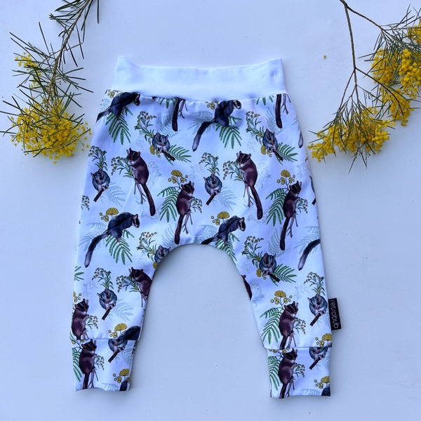 ringtail POSSUM baby leggings
