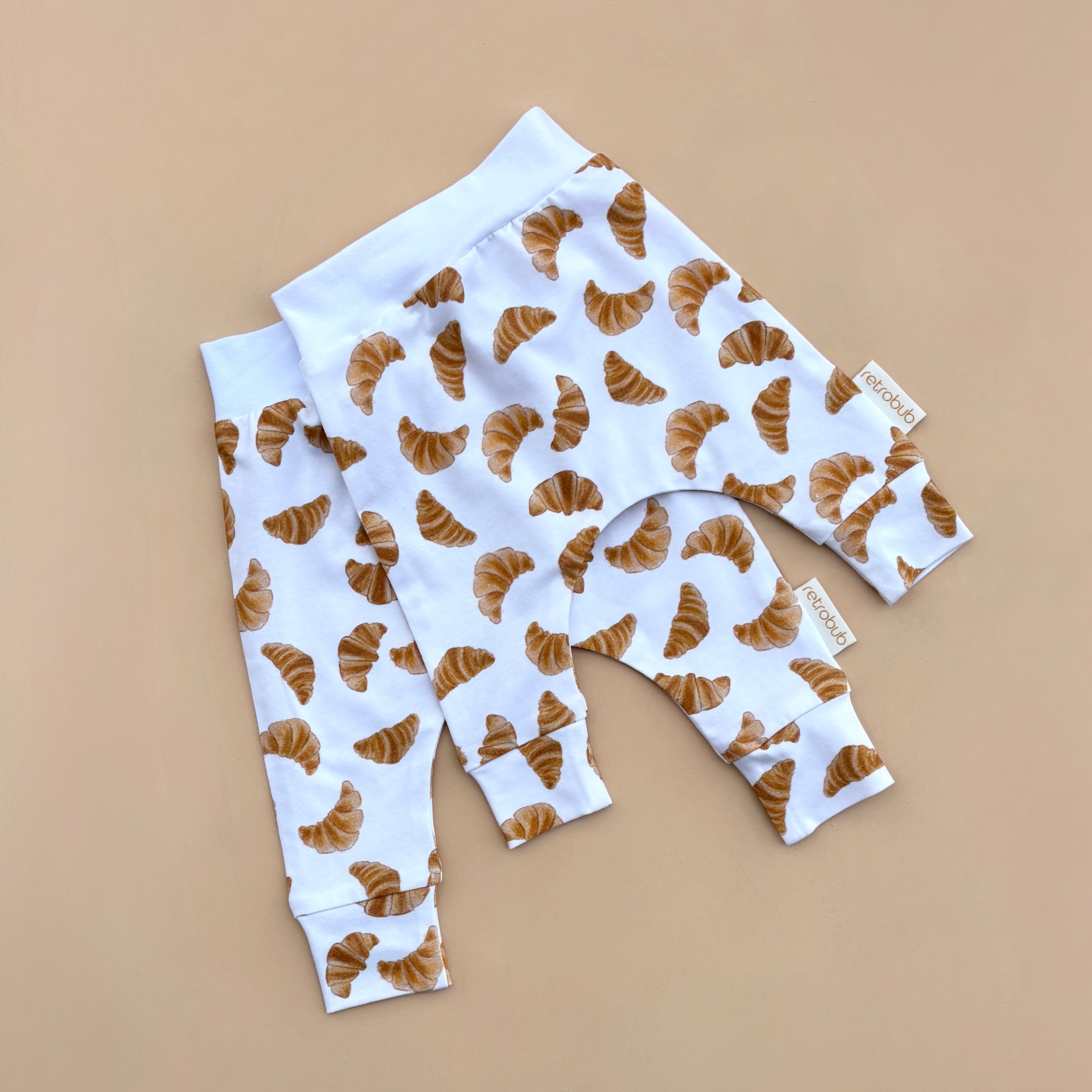CROISSANT toss leggings - white smaller scale