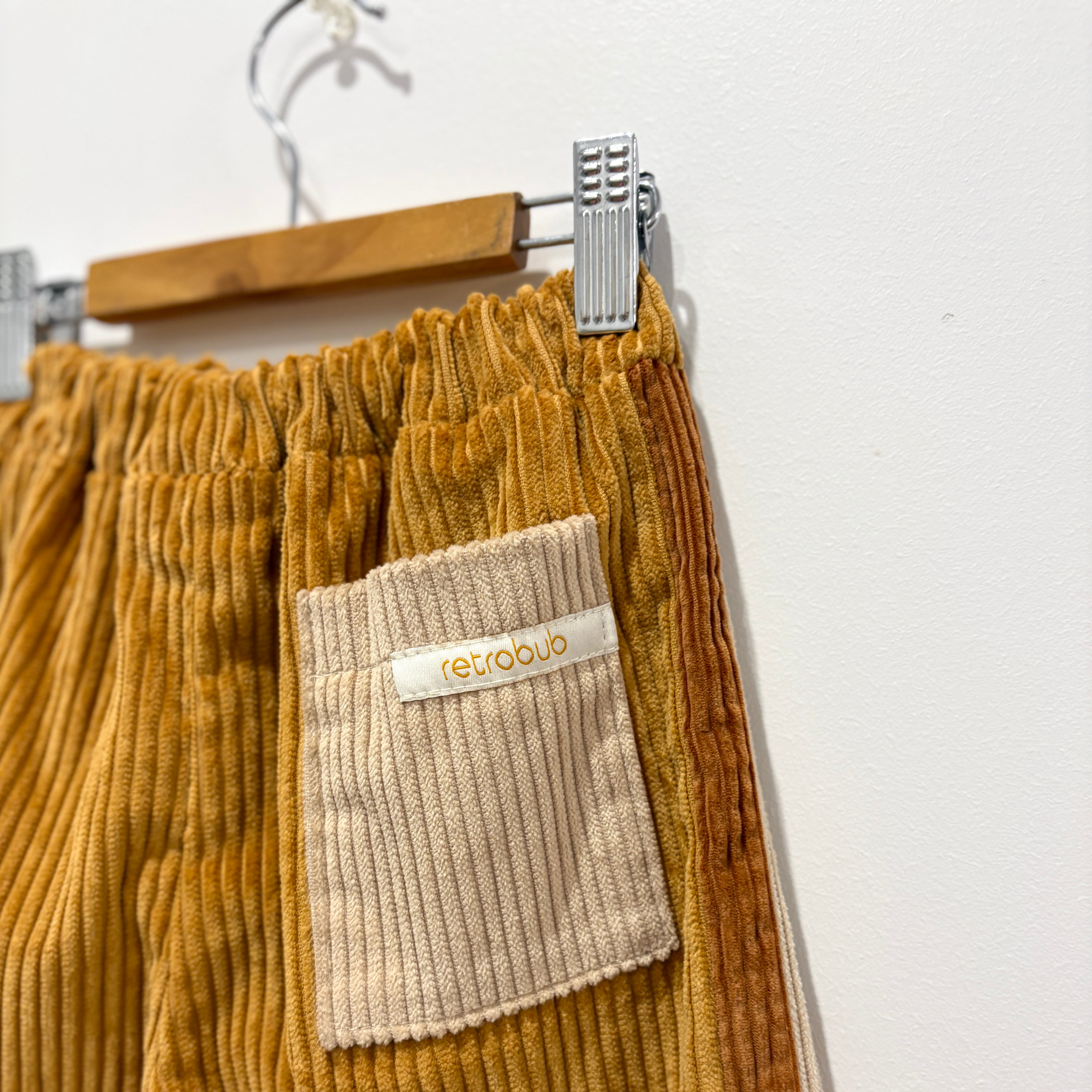corduroy SIDE STRIPE PANTS