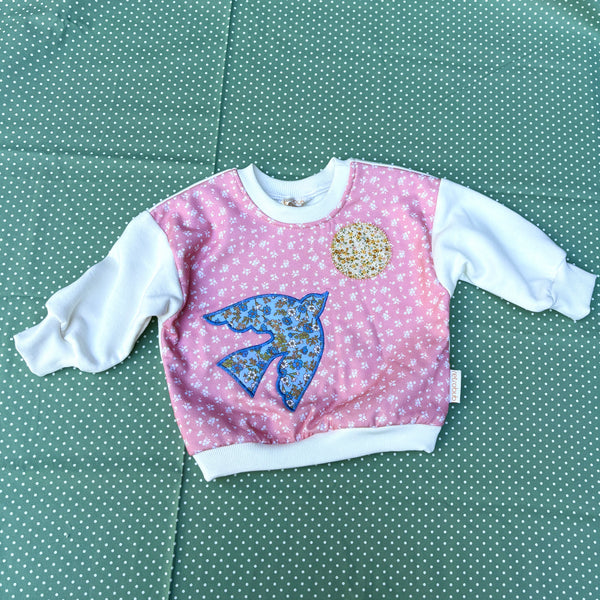 peace DOVE baggy sweater