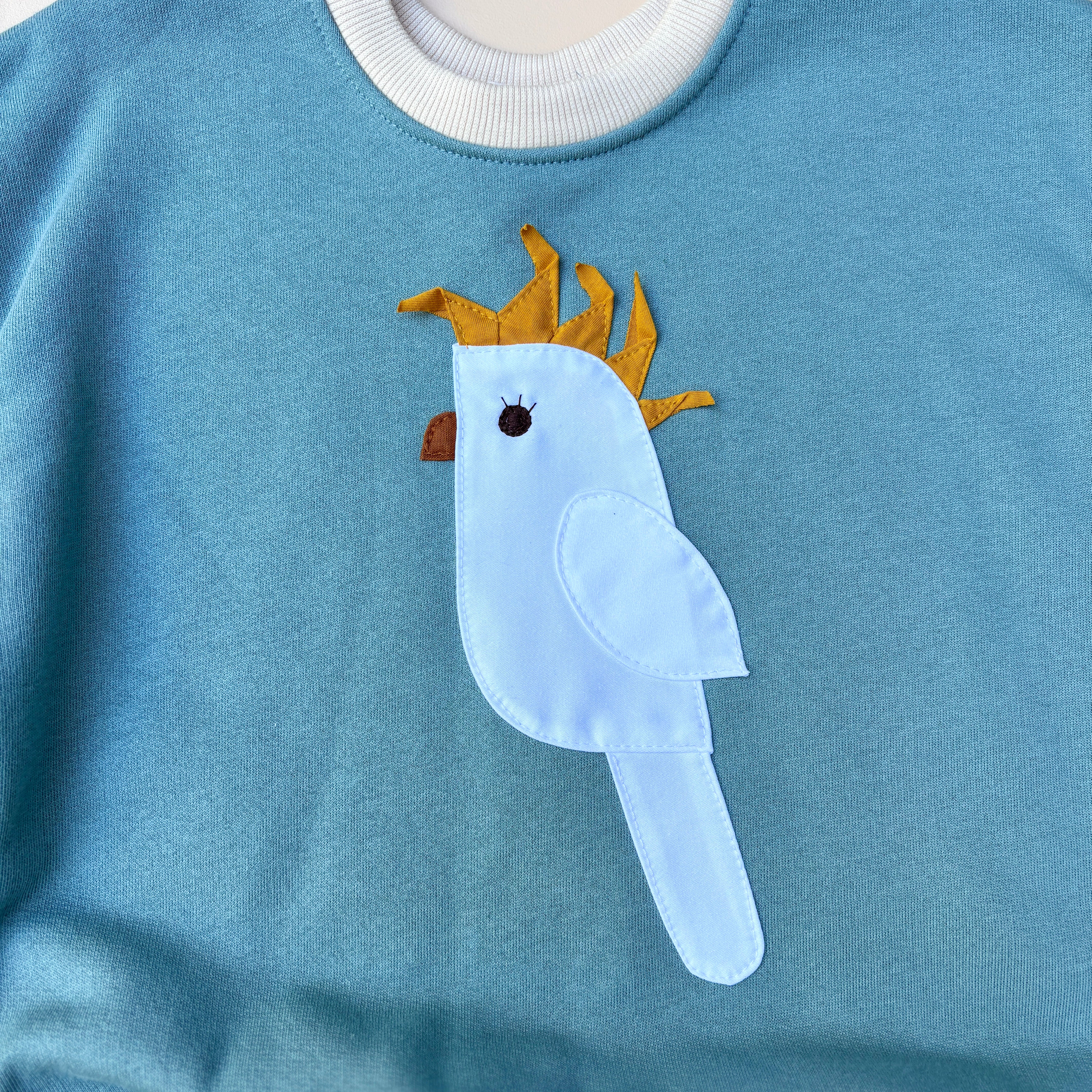 COCKATOO sweater - dusty blue