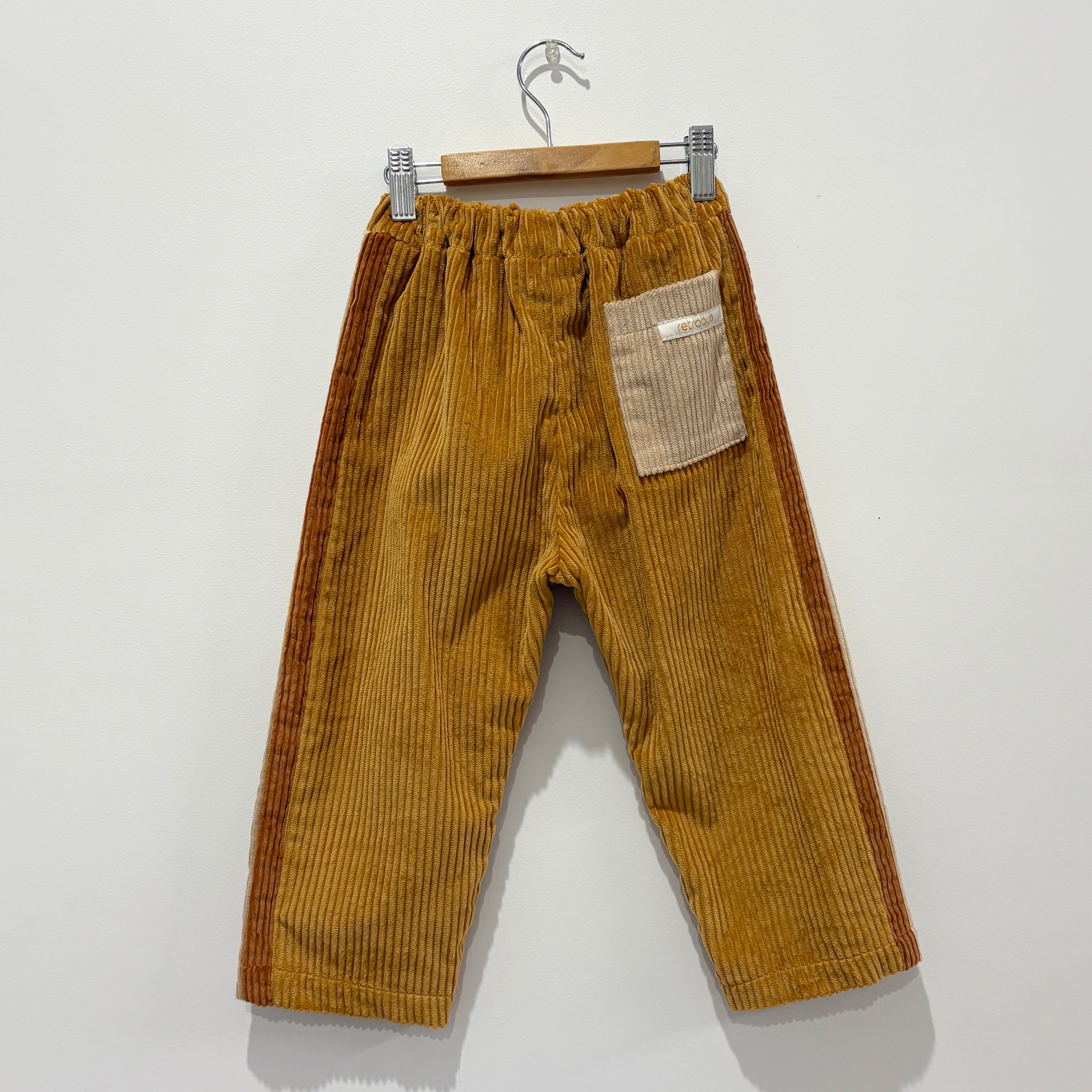 corduroy SIDE STRIPE PANTS