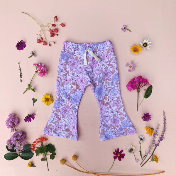 bells - lilac floral